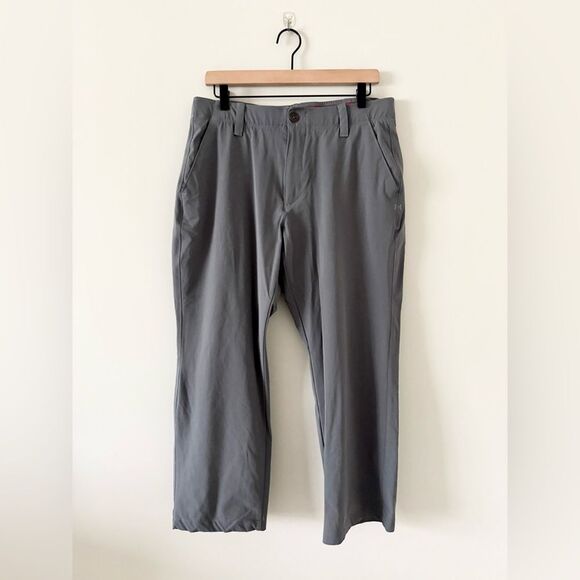 Under Armour Showdown Coach Active Pant in Gray - Size 34/30 - Picture 2 of 7